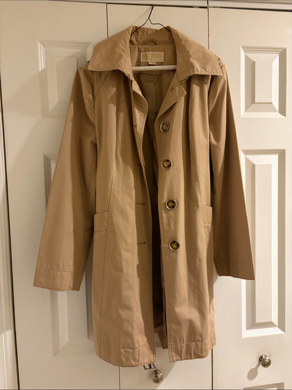 Michael Kors Tan Trench Coat